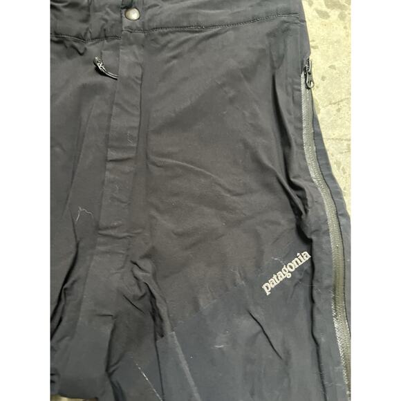 Patagonia CSS Ski Snowboard Pants Black Women's Full Zip Lined 36x34 No Tags - Picture 3 of 9